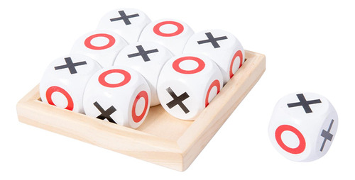 Juego De Mesa Tic Tac Toe Y Juego De Ajedrez Cross Xo, Juego