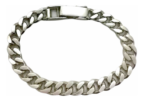 Pulsera De Plata 925 Para Hombre Modelo Gourmet