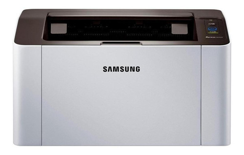 Impresora simple función Samsung Xpress SL-M2020 blanca y negra 220V