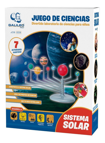 Juego De Ciencias Sistema Solar Galileo Italy