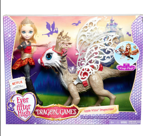 Ever After High Apple White Dragon Games Só Nós Temos