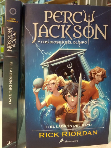 Percy Jackson  El Ladron Del Rayo 1   Dioses Del Olimpo  -sd