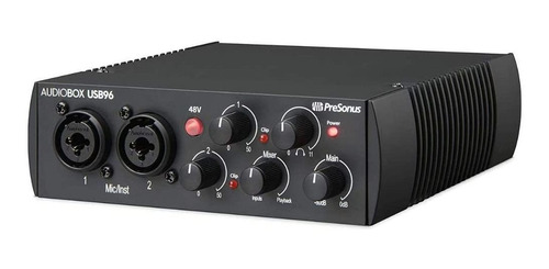 Interfaz De Audio Presonus Audiobox Usb 96 Edición Negra