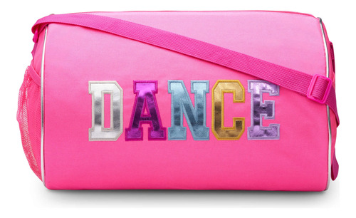 Bolsa De Lona De Baile Multicolor Con Estampado De Danza, Fu