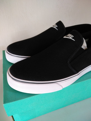 Nike Toki Slip Txt Negro- Zapatillas Panchas Talle 9.5 Us (Usado)