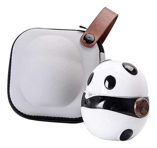 Nihay Mini Té De Cerámica Panda For Un Juego De Té De Viaje