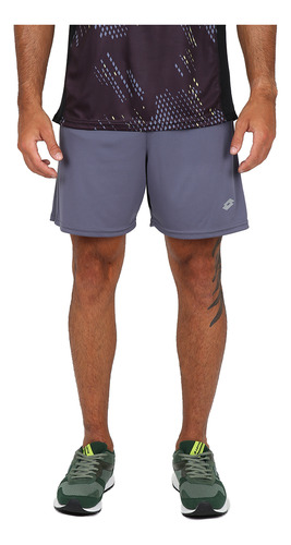 Short Entrenamiento Lotto Active Msp Cross Hombre En Gris