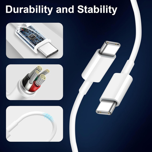 Cargador De Coche Para iPhone 16 15, Certificado Apple Mfi C