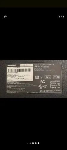 Monitor Compaq Lcd S1922 (Usado)