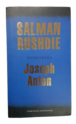 Imagen 1 de 2 de Joseph Anton Memorias Rushdie, Salman