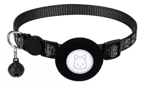 Funda De Airtag Con Collar Antipérdida Para Localizar Gato