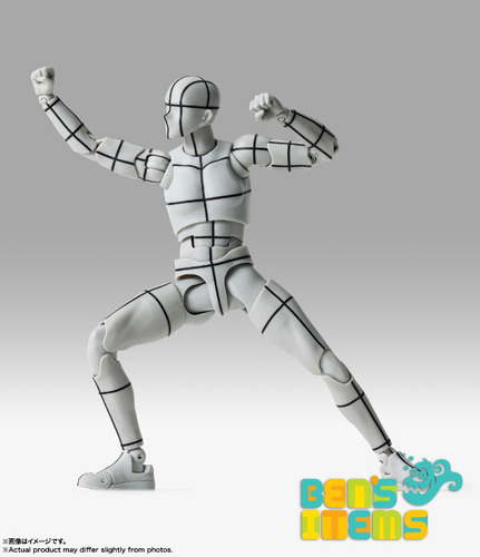 Sh Figuarts Body Kun Sports Edition Wire Frame Gray Bandai