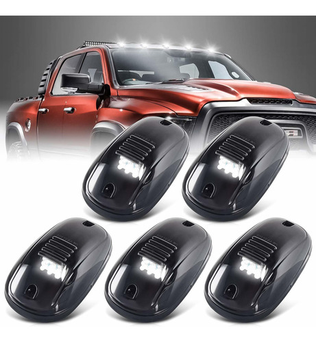 Luz Marcador Cabina 12 Led Blanca Techo Repuesto Para Dodge