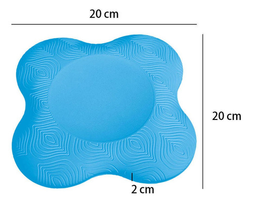 Rodilleras De Yoga Cusion Mat Soporte Para Gimnasio Pierna