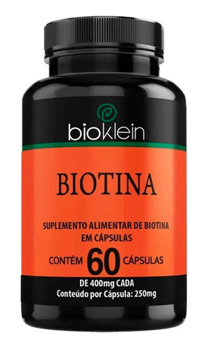 Biotina - 60 Cápsulas - Bioklein