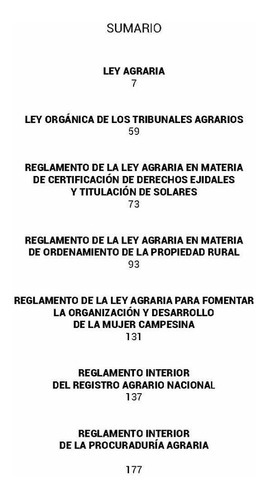 Ley Agraria, De H. Greso De La Unión. Editorial Gallardo Ediciones, Tapa Blanda, Edición Cuarta Edición En Español, 2023
