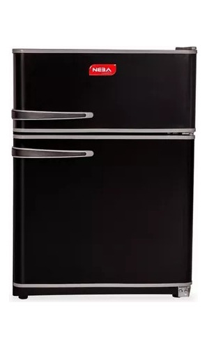 Heladera Minibar Neba A128 Negra Con Freezer 124l 220v