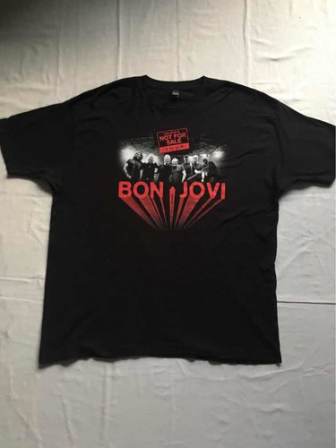 Playera 2xl Bon Jovi Tour 2018 This House Is Not For Sale (Usado)