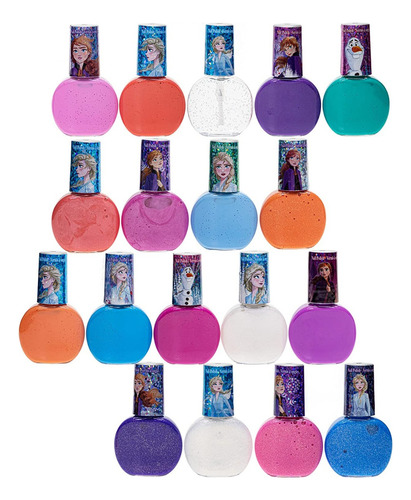 Esmaltes Para Niñas Frozen X18 Color