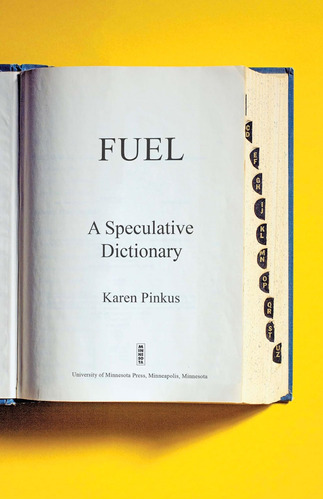 Libro: Fuel: A Speculative Dictionary (volume 39)