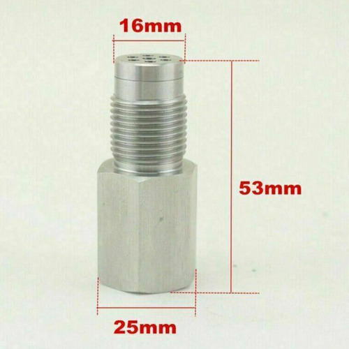 Nuevo Adaptador Espaciador De Sensor De Oxígeno O2 De Metal