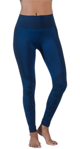 Calza Legging Deportiva Mora 2061 Sin Costuras Flower