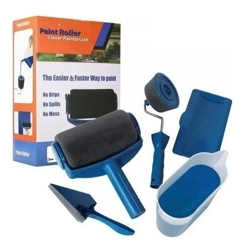 Kit Para Pintar Paint Roller Unicas Sin Costuras Reales 