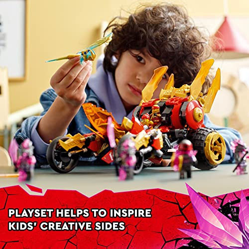Lego Ninjago Kais Golden Dragon Raider