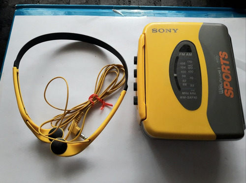 Walkman Sony Sport Wm-sxf 10 Con Auricular Original