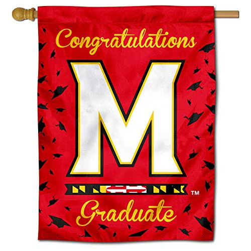 Bandera De Graduación De Terrapins De Maryland, Regalo...