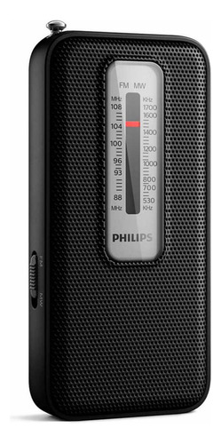 Radio Portátil Philips Tar1506 Fm/mw Analógica Clásica Bde