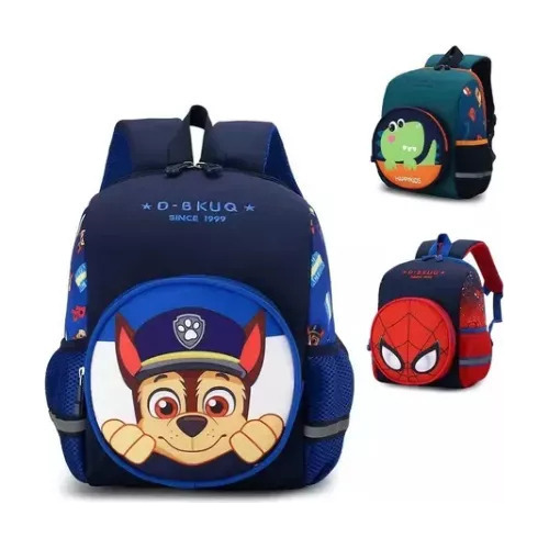 Paw Patrol Patrulla Canina De Dibujos Animados Niña Mochila