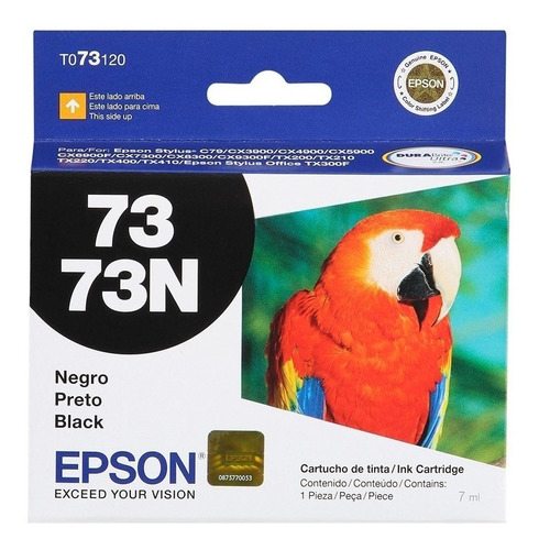 Cartucho Epson 73n Negro Original C79 Cx3900 5900 8300