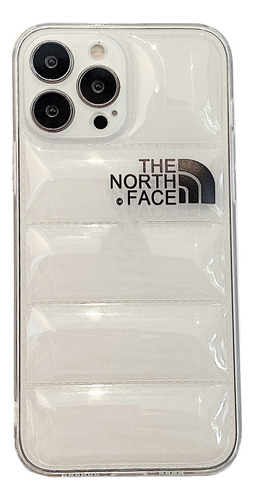 Funda 3d North Face Transparente Antiimpacto Para Ip14