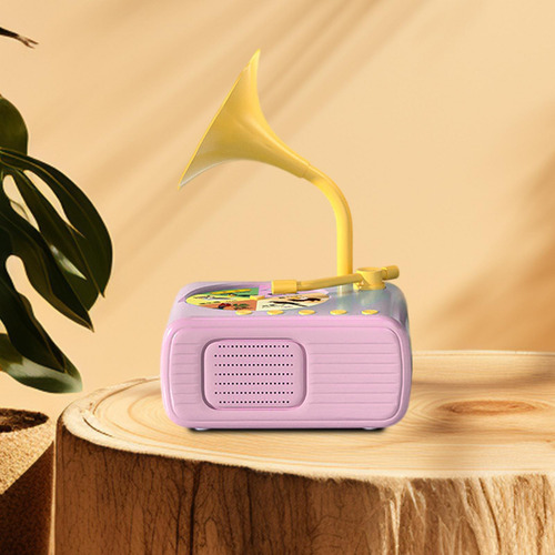 Gramófono Infantil, Fonógrafo Educativo Para Niños Rosa