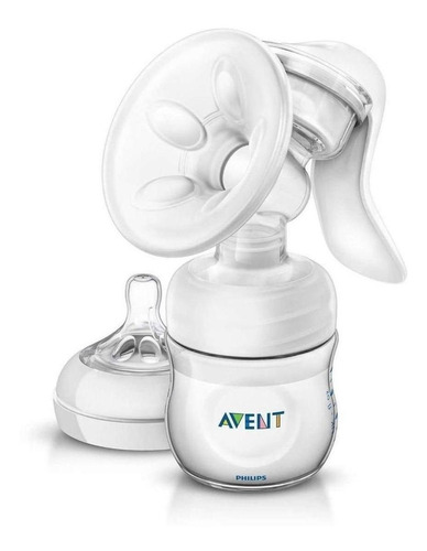 Extractor De Leche Manual Avent + Biberon Natural