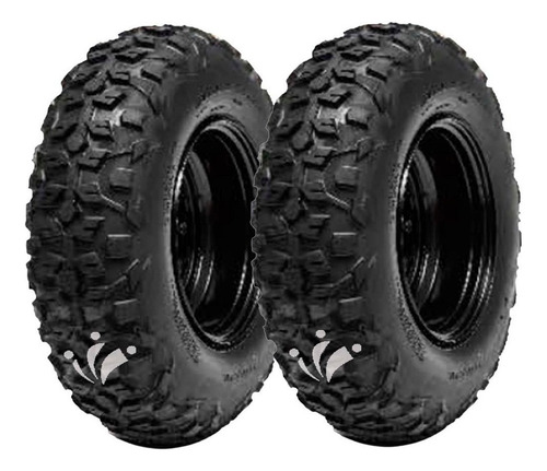 Paquete De 2 Llantas 25x8-12 Aushine Dav101 Msi