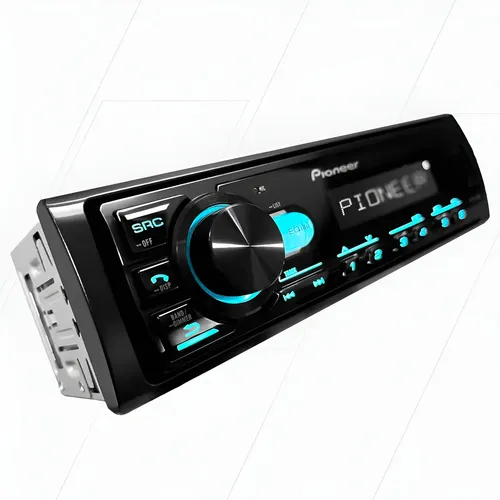 Radio Pioneer Bluetooth Automotivo Mvh-145br Usb Mp3 Fm