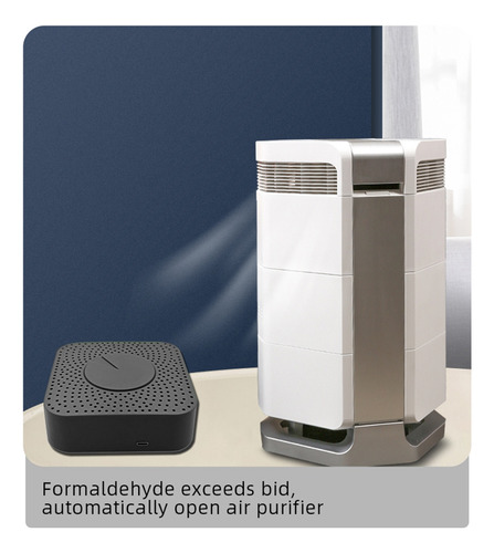 Monitor De Calidad De Aire Inteligente Tuya Zigbee, Medidor