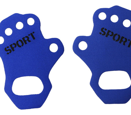 2 Guantes De Gimnasio Para Entrenamiento, Talla M Azul