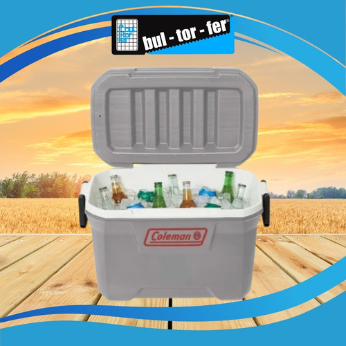 Imagen 3 de 9 de Heladera Conservadora Coleman 316 Series 52qt Rock Gray