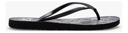 Sandalias Para Mujer Roxy Beach Bermuda Print Blk