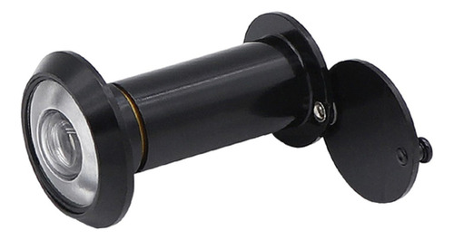 Mirilla Para Puerta, Mirilla Con Cubierta 35 A 60 Mm Negro