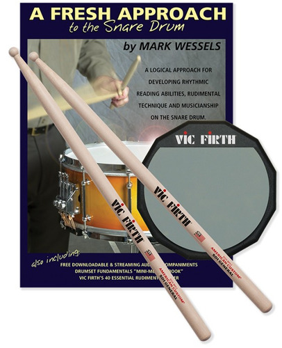 Palillo Vic Firth Pack Fasp Educacion Inicial