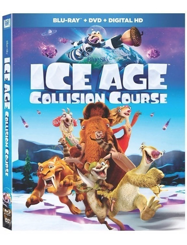 Bluray Ice Age Collision Course Original Dvd Disney 