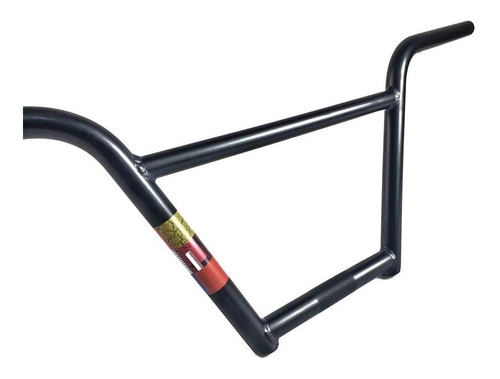 Manubrio Stranger Bmx Come Over ¡full Cromo Pro! Negro 8.90 