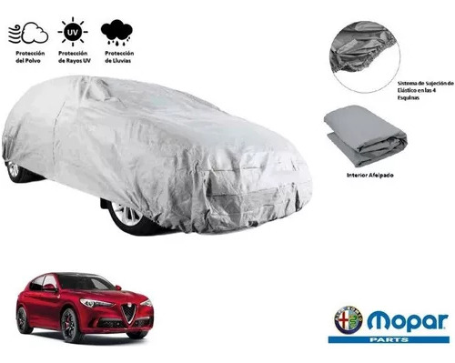 Funda/forro/cubierta Impermeable Auto Alfa Romeo Stelvia 18