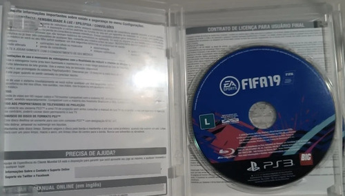 Fifa 19 Original Playstation 3 Mídia Física (Usado)