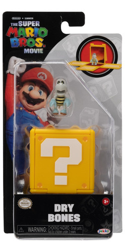  Super Mario Bros Película Dry Bones Mini Figura Articulada