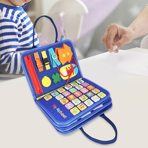 Tablero Ocupado Sensory Board Montessori Juguetes Estilo B